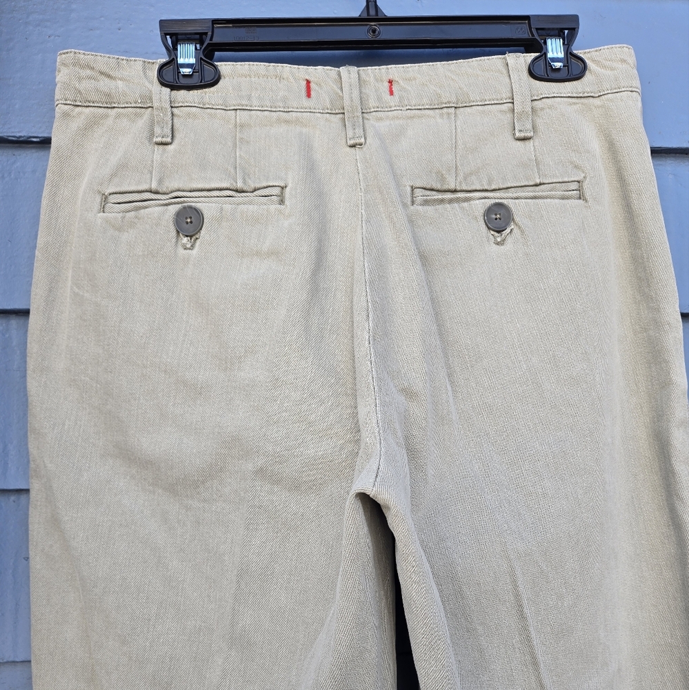 Zara Straight Jeans Men's Colod Khaki Size L - Picture 7 of 15